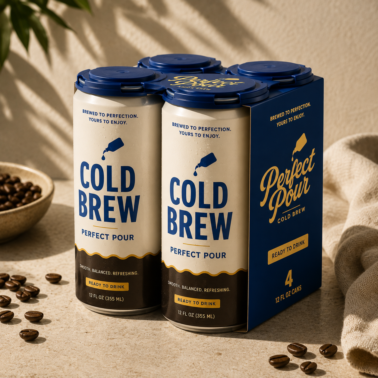 Perfect Pour Cold Brew – 4 Pack